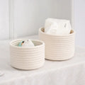 Cotton Rope Storage Basket Set — supplier product photo