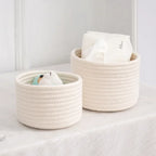 Cotton Rope Storage Basket Set — supplier product photo