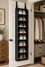 Cozy Haven Over-Door Shoe Pocket Organizer organized storage view 3