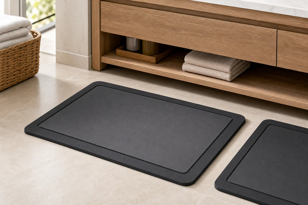 Cozy Haven Diatomite Quick Dry Bath Mat Set lifestyle image 5