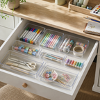 Cozy Haven Clear Acrylic Desktop Drawer Organizer - clear acrylic desktop drawer organizer 8-piece set 2