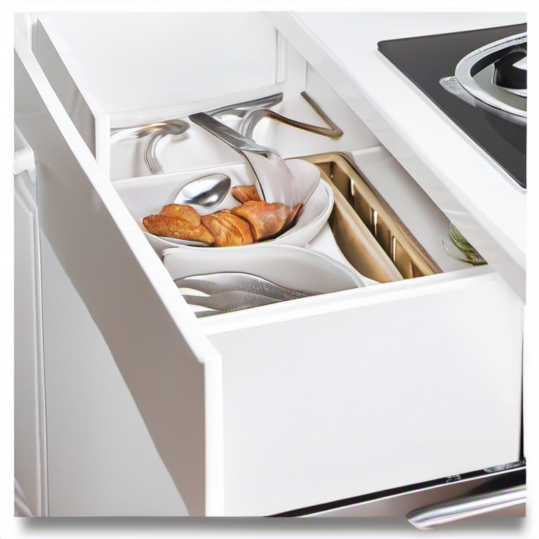 Cozy Haven lifestyle image for Cozy Haven Clear Acrylic Desktop Drawer Organizer - 10056241774878 countertop prep