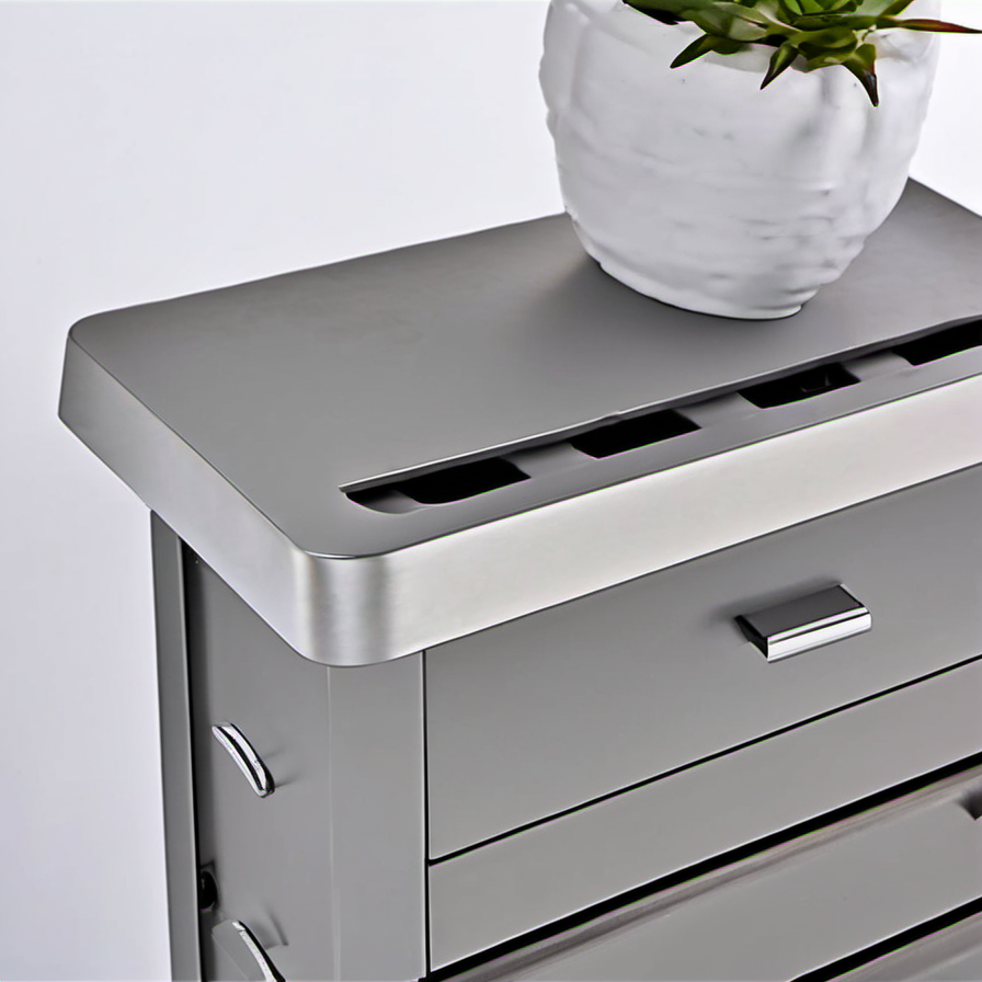 Cozy Haven utility close lifestyle image for Cozy Haven Drawer Monitor Riser Shelf