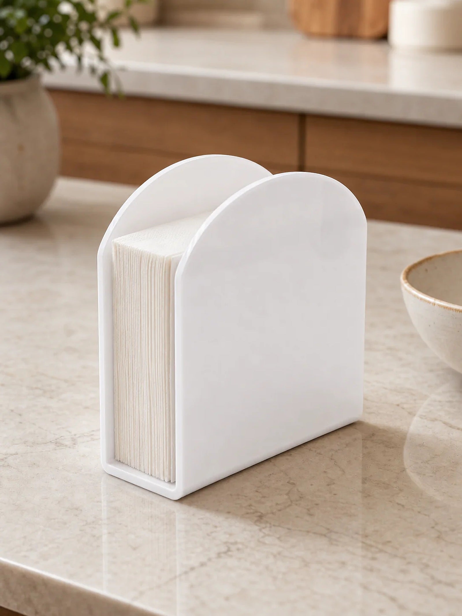 Cozy Haven Acrylic Napkin Holder lifestyle image 4
