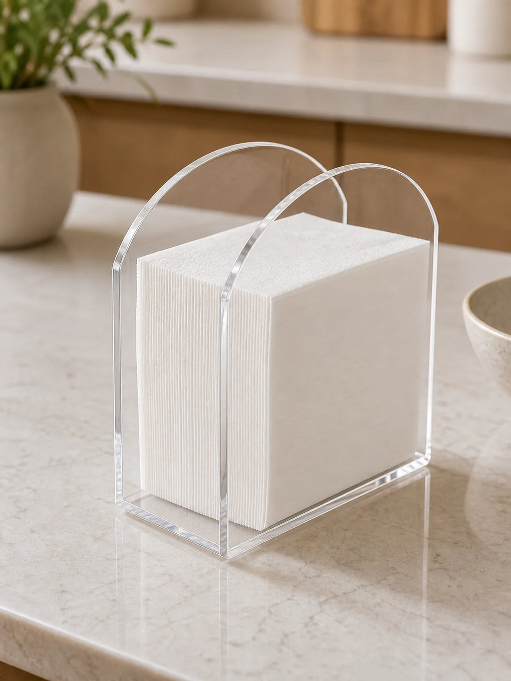 Cozy Haven Acrylic Napkin Holder lifestyle image 5