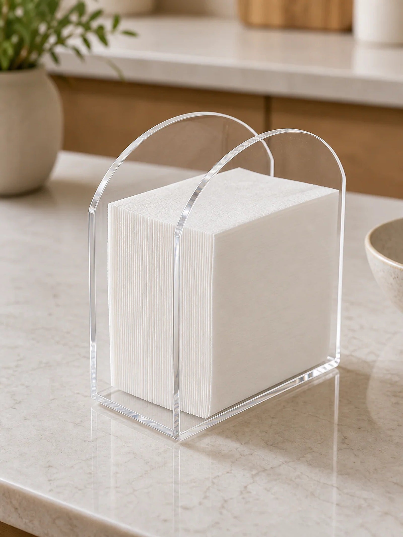 Cozy Haven Acrylic Napkin Holder lifestyle image 5