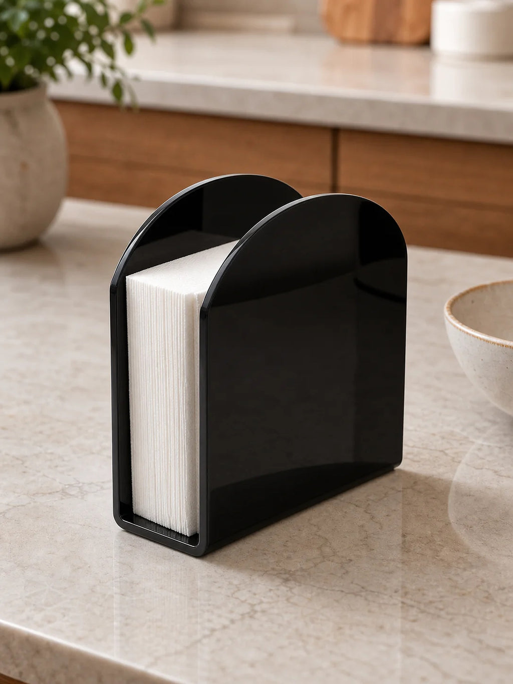 Cozy Haven Acrylic Napkin Holder lifestyle image 6
