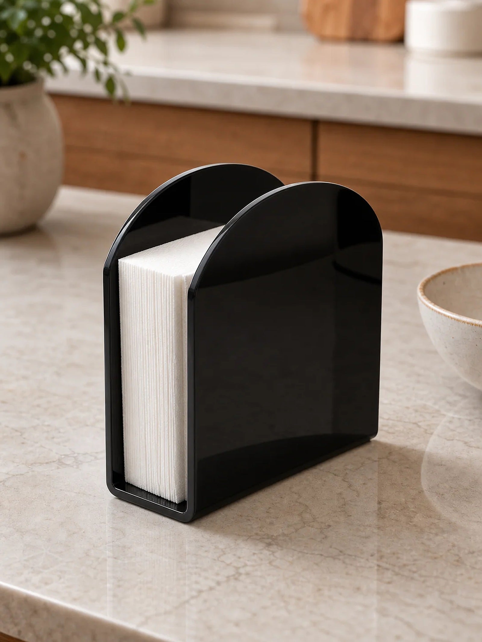 Cozy Haven Acrylic Napkin Holder lifestyle image 6