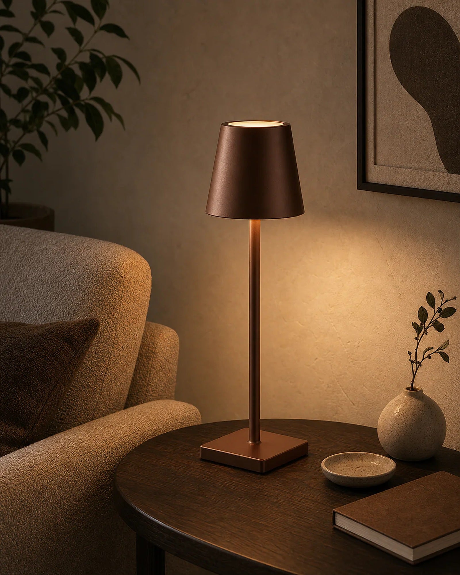 Cozy Haven LED Classic Table Lamp styled lighting view 8 for Coffee