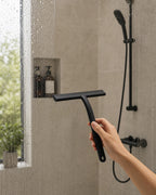 Cozy Haven Silicone Shower Squeegee styled bathroom view 1