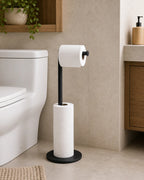 Cozy Haven Freestanding Toilet Paper Stand bathroom roll-storage view 2