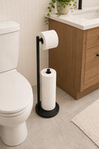 Cozy Haven Freestanding Toilet Paper Stand bathroom roll-storage view 3