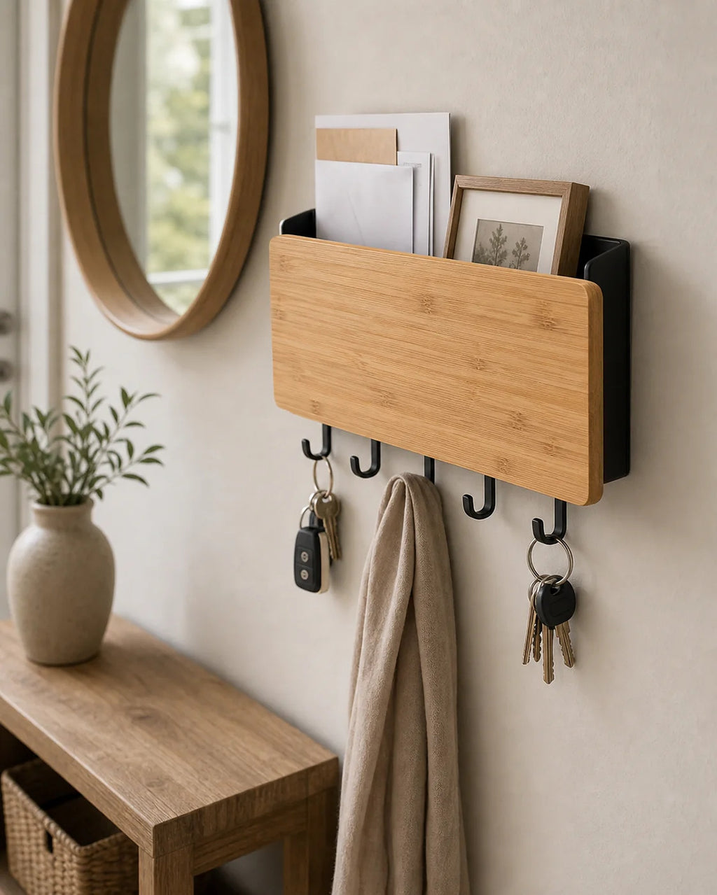 Cozy Haven Wall Hook Organizer lifestyle image 2