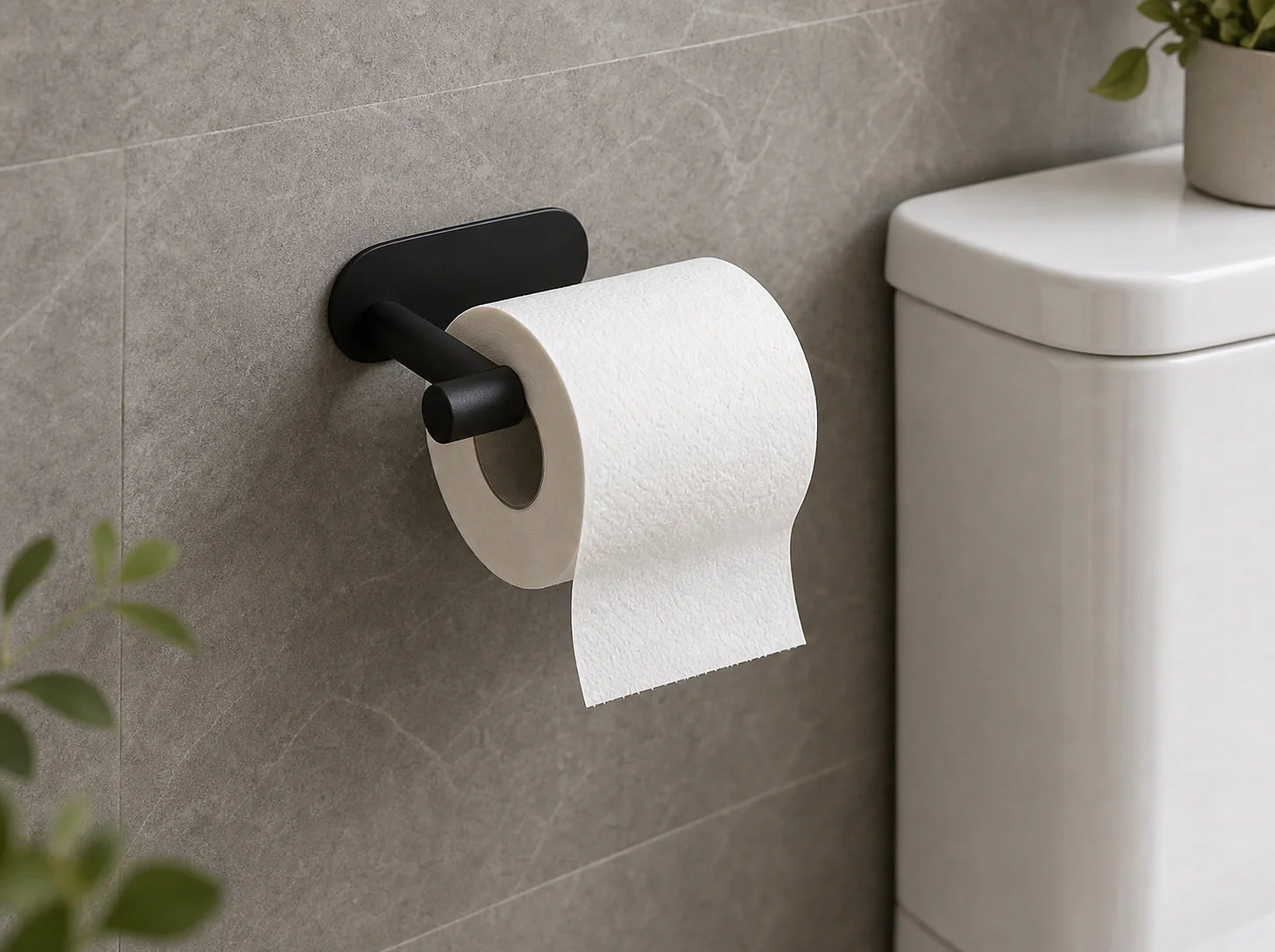 Cozy Haven Adhesive Paper Roll Holder lifestyle image 3
