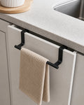 Cozy Haven Over-Cabinet Towel Rack - 24 cm styled bathroom view 1