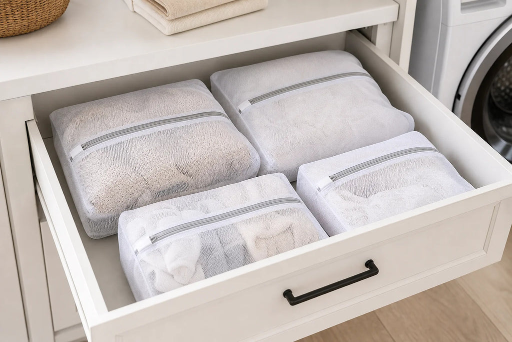 Cozy Haven Fine Mesh Laundry Wash Bags - 4 Piece Set lifestyle image 2