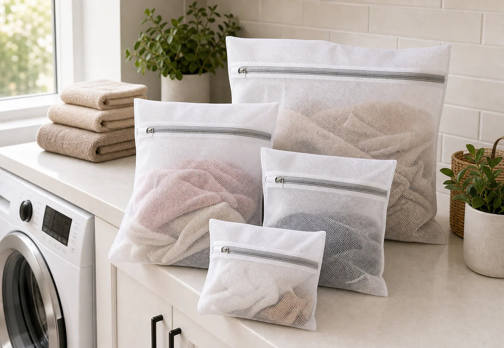 Cozy Haven Fine Mesh Laundry Wash Bags - 4 Piece Set lifestyle image 3