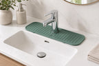 Cozy Haven Silicone Faucet Splash Mat styled kitchen view 2