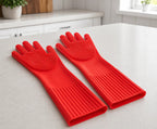 Cozy Haven Silicone Cleaning Gloves styled home view 2