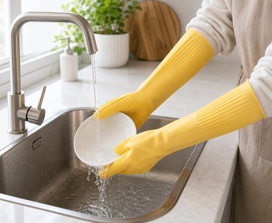 Silicone Cleaning Gloves