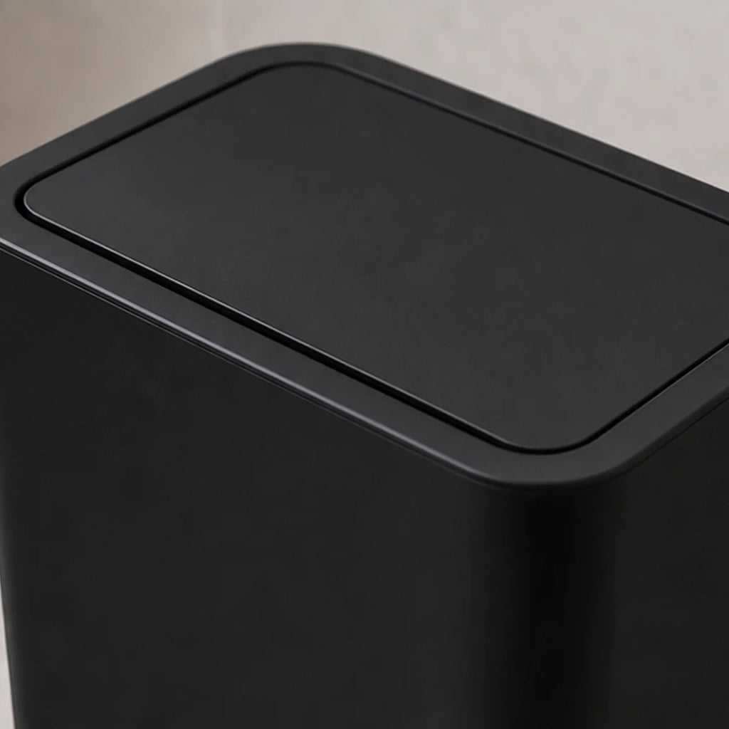 Cozy Haven Slim Press Lid Bathroom Trash Can - 10L lifestyle image 3