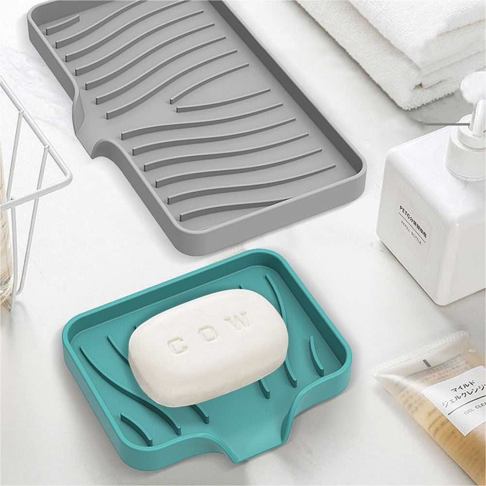 Black Silicone Sink Drain Tray — supplier product photo