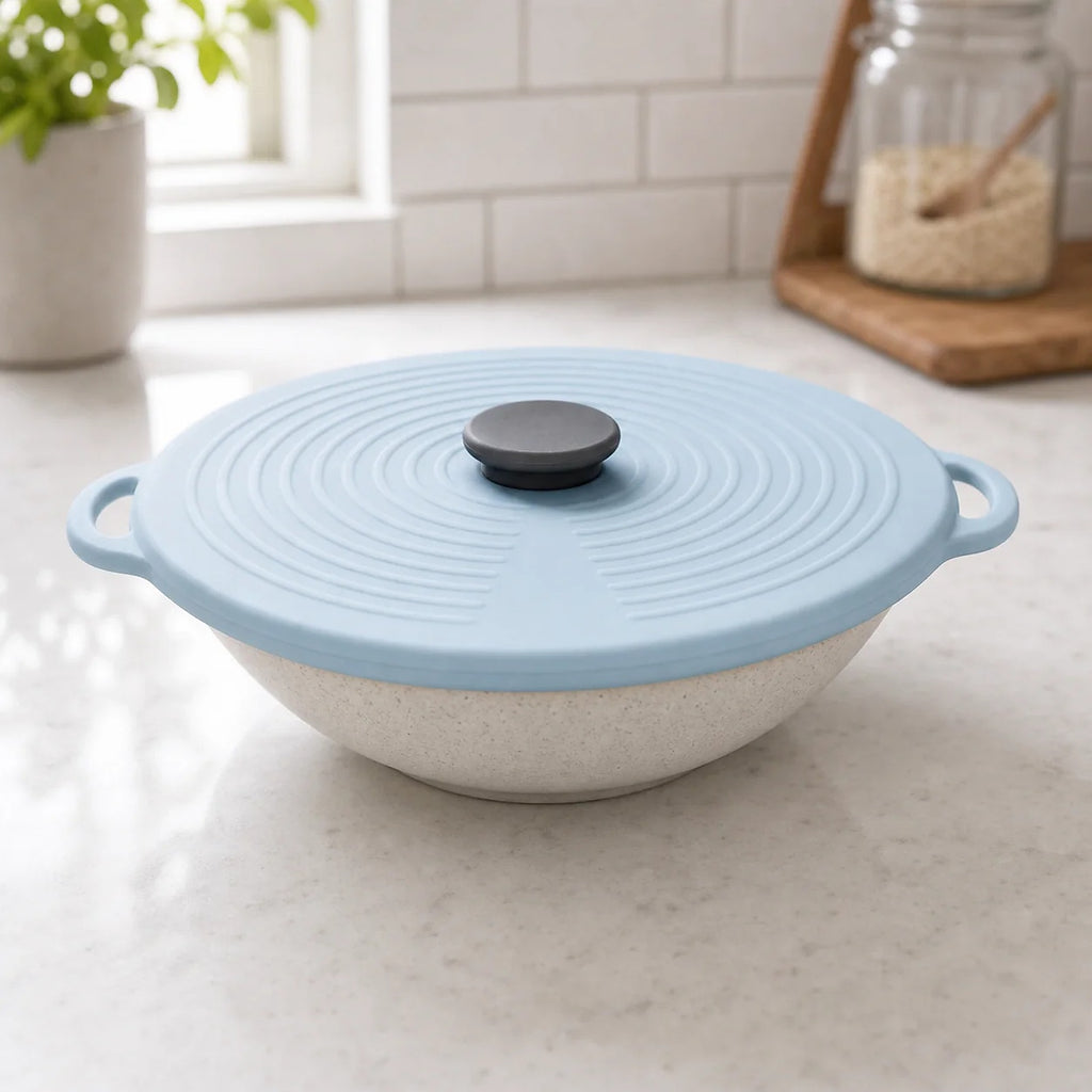 Cozy Haven Silicone Bowl Covers styled kitchen view 4