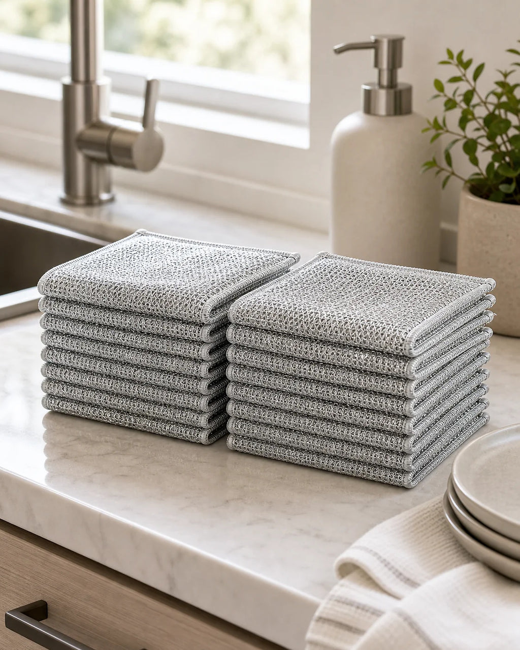 Cozy Haven Silver Wire Cleaning Cloth lifestyle image 8