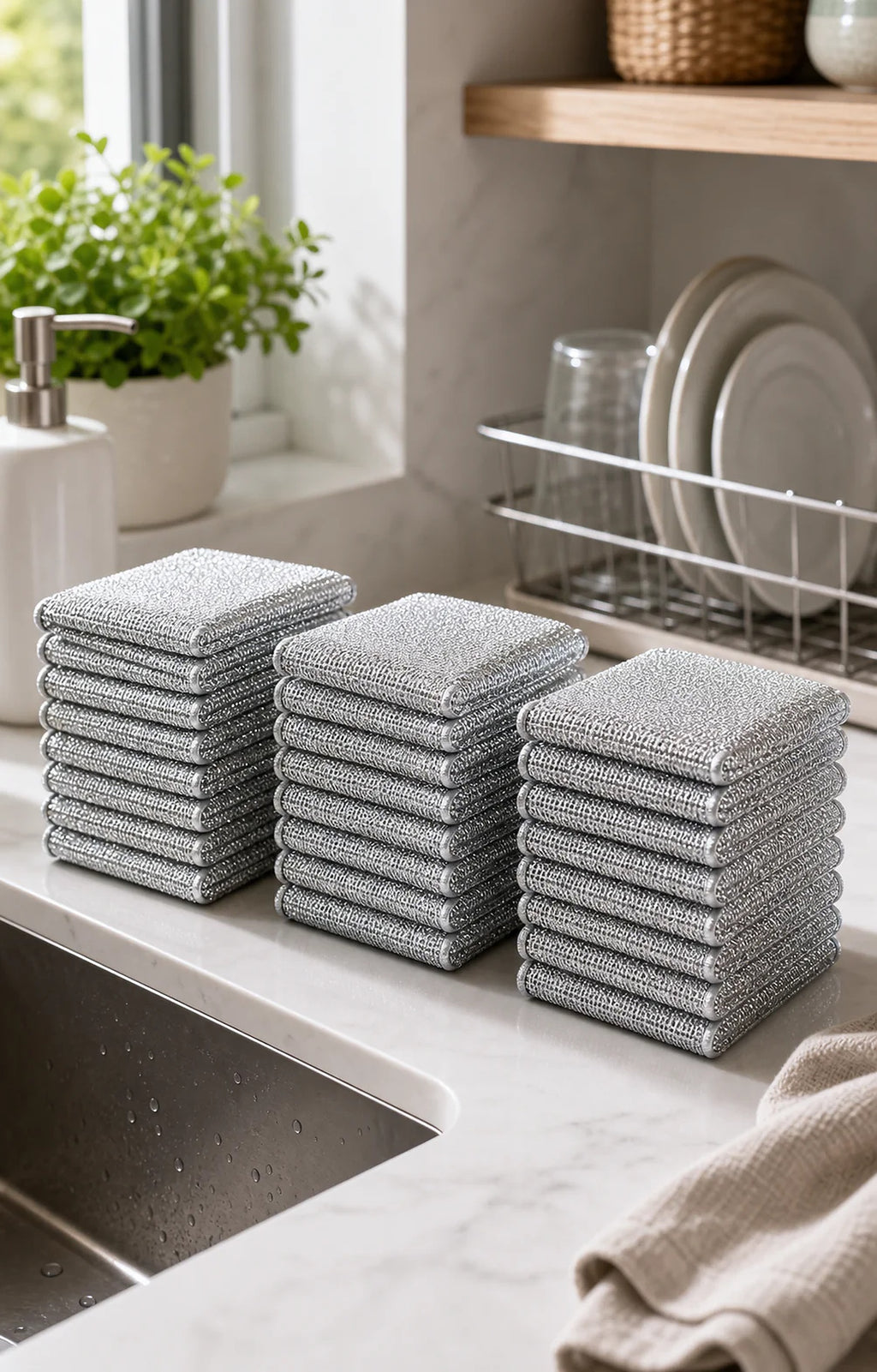 Cozy Haven Silver Wire Cleaning Cloth lifestyle image 9