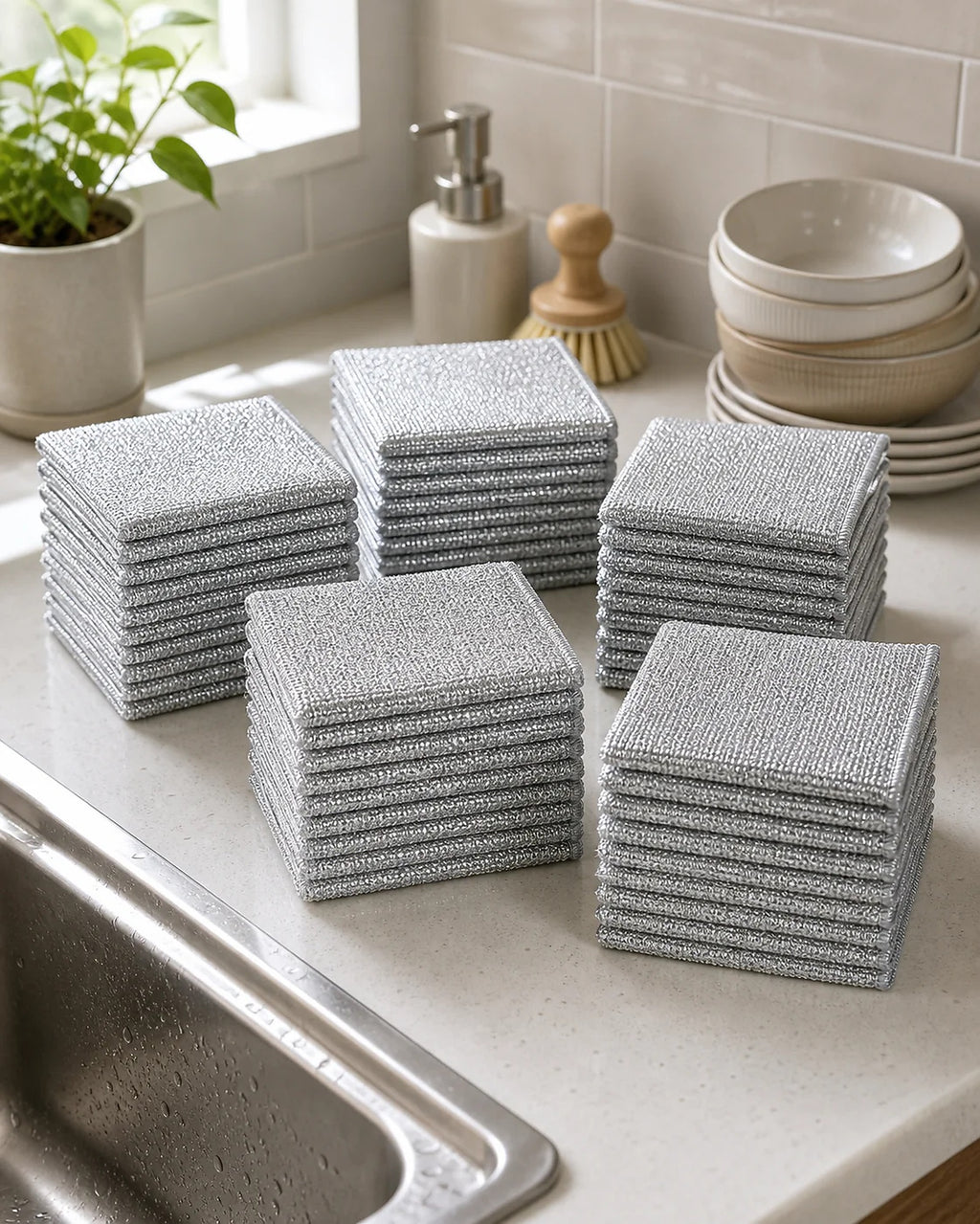 Cozy Haven Silver Wire Cleaning Cloth lifestyle image 10