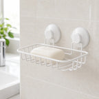 Cozy Haven Suction Cup Soap Holder styled bathroom view 3