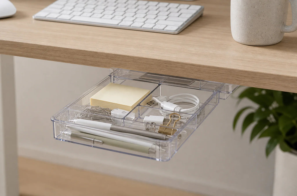 Cozy Haven Under-Desk Drawer Organizer lifestyle image 8