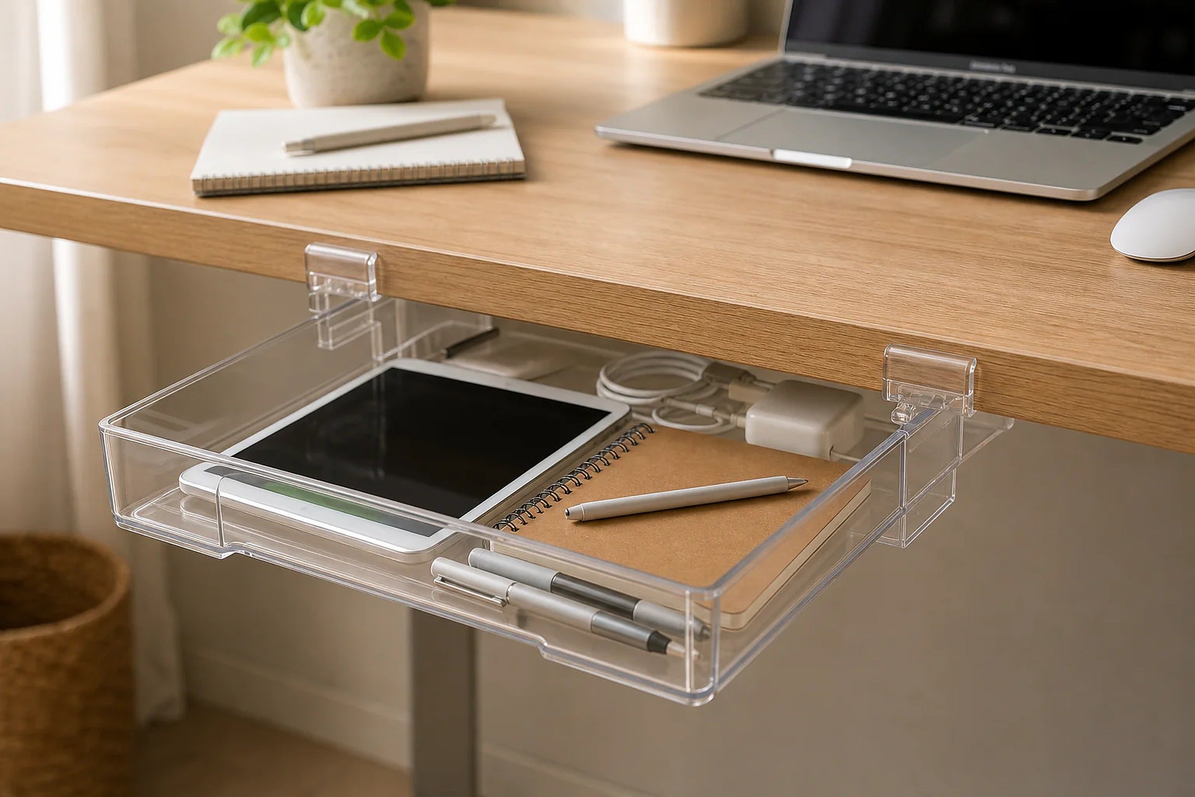 Cozy Haven Under-Desk Drawer Organizer lifestyle image 10
