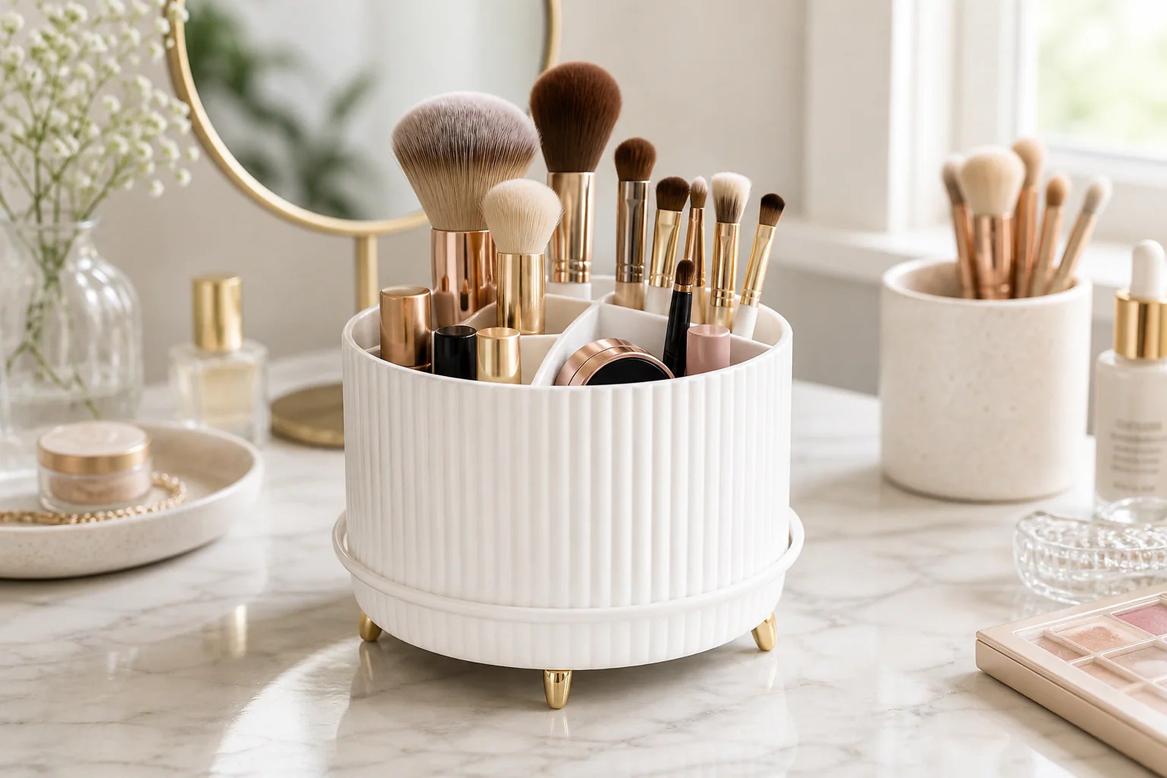 Cozy Haven Makeup Brush Holder Organizer lifestyle image 5