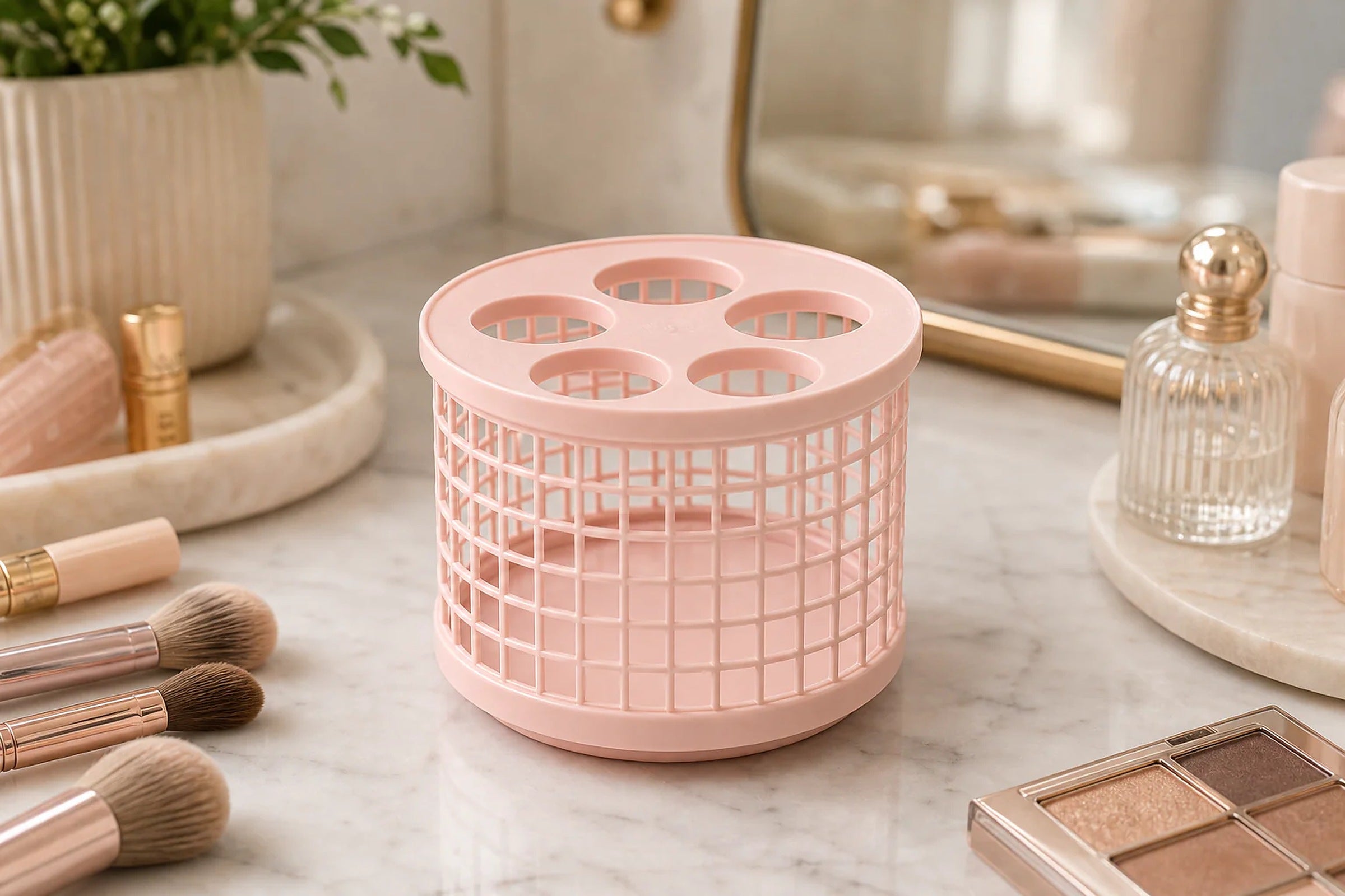 Cozy Haven Makeup Brush Holder Organizer lifestyle image 10