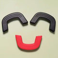 Black Silicone Pot Handle Covers - 2 Piece Set — supplier product photo