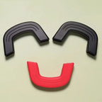 Black Silicone Pot Handle Covers - 2 Piece Set — supplier product photo