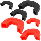 Black Silicone Pot Handle Covers - 2 Piece Set — supplier product photo