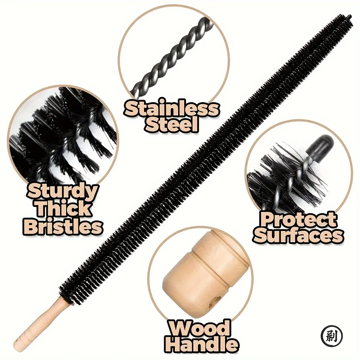 70 cm Flexible Radiator Cleaning Brush — supplier product photo