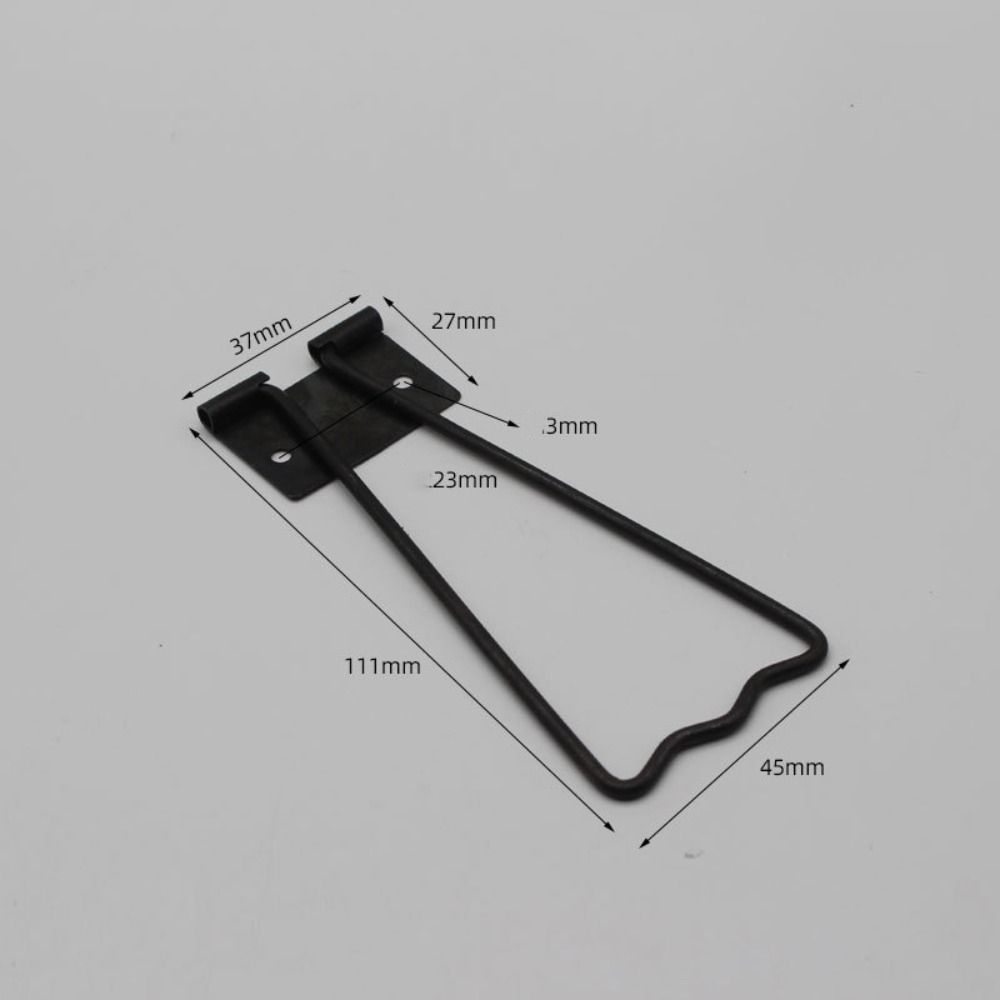 Black Metal Display Easel Stand - 6 in — supplier product photo