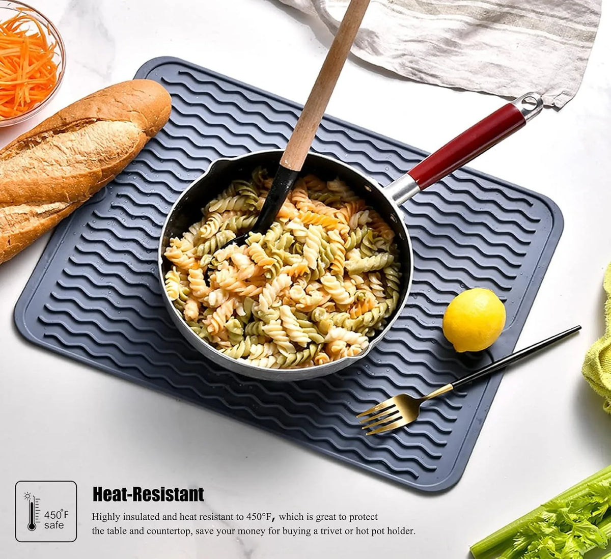 Sage Silicone Trivet Mat — supplier product photo