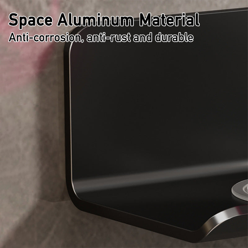 Aluminum Hair Dryer Wall Holder — supplier product photo