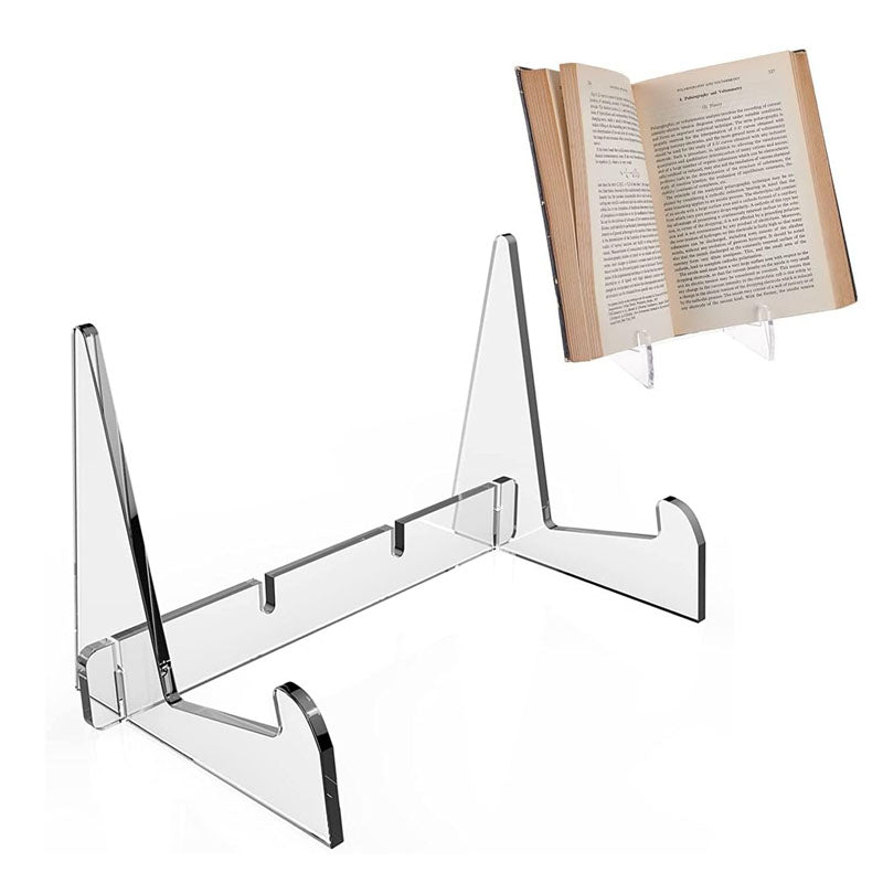 Clear Acrylic Book Stand - Large — supplier product photo