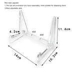 Clear Acrylic Book Stand - Large — supplier product photo