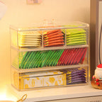 Clear Tea Bag Organizer Box — supplier product photo