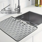 Gray Sink Caddy Drain Tray — supplier product photo