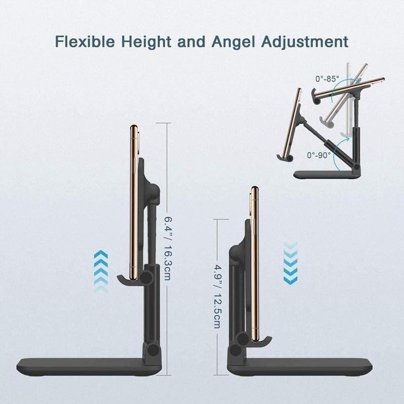 White Adjustable Tablet Stand