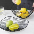 Fruit Basket — Black Wire Countertop — supplier product photo