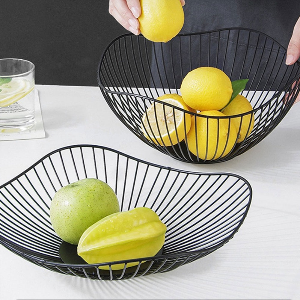 Fruit Basket — Black Wire Countertop — supplier product photo