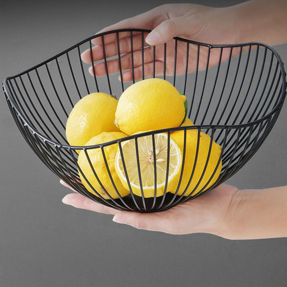 Fruit Basket — Black Wire Countertop — supplier product photo